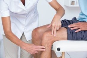 Diagnose der Arthrose des Kniegelenks